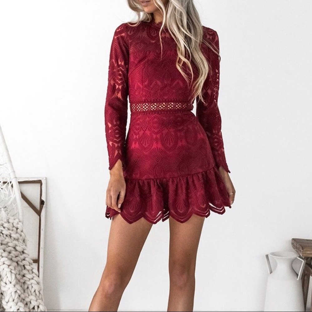 Xenia Boutique Two Sisters Riverdale Lace Dress XS